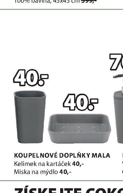 KOUPELNOVÉ DOPLŇKY MALA