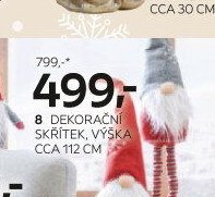 8 DEKORAČNÍ SKŘÍTEK, VÝŠKA CCA 112 CM