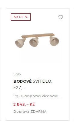 Eglo BODOVÉ SVÍTIDLO, E27