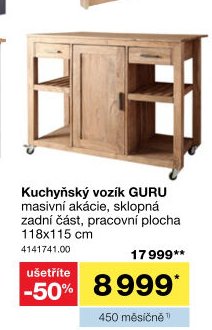 Kuchyňský vozík GURU