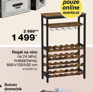 Regál na víno