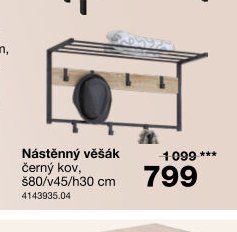 Nástěnný věšák