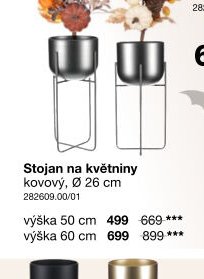 Stojan na květinny