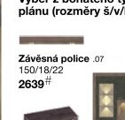 Závěsná police