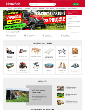 akční leták Mountfield 11.10.2023-17.10.2023