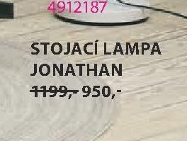 STOJACÍ LAMPA JONATHAN