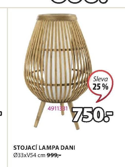 Stojací lampa DANI