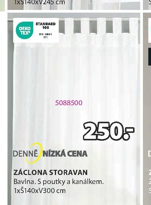 ZÁCLONA STORAVAN