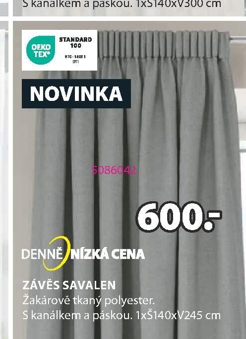 ZÁVĚS SAVALEN