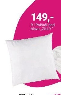 POLŠTÁŘ POD HLAVU „ZILLY“
