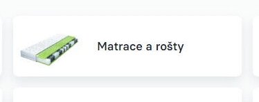 Matrace a rošty