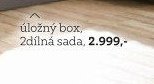 úložný box, 2dílná sada