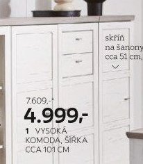 skříň na šanony, šířka cca 51 cm