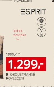 Oboustranné povlečení