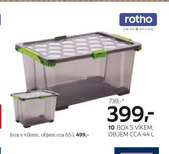 Box s víkem, objem cca 44 l