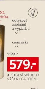 STOLNÍ SVÍTIDLO