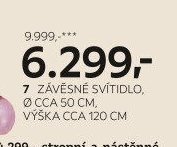 ZÁVĚSNÉ SVÍTIDLO