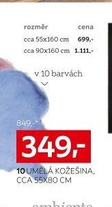 UMĚLÁ KOŽEŠINA