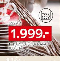 1 KÁVOVÁ SOUPRAVA 18DÍLNÁ