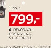 6 DEKORAČNÍ POSTAVIČKA S LUCERNOU