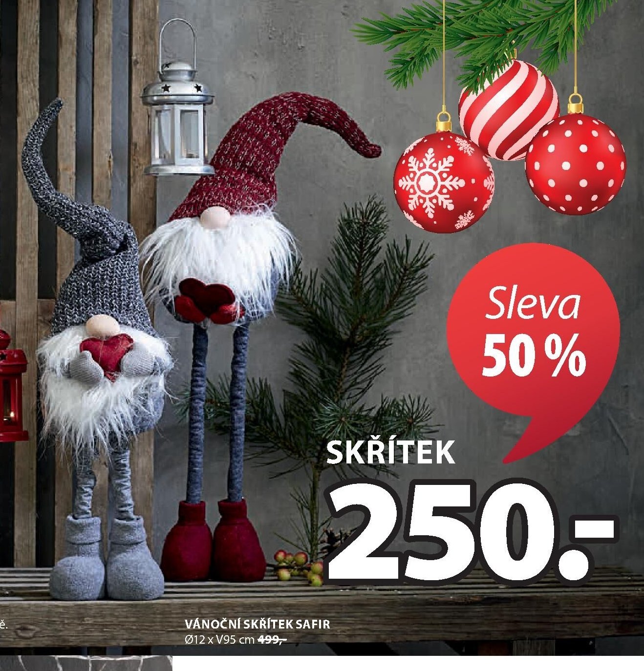 VÁNOČNÍ SKŘÍTEK SAFIR