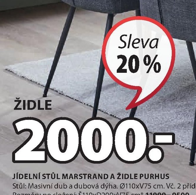 Židle Purhus