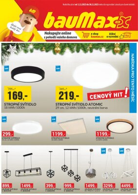 akční leták bauMax 1.11.2023-30.11.2023