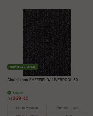 Čistící zóna SHEFFIELD/ LIVERPOOL 50