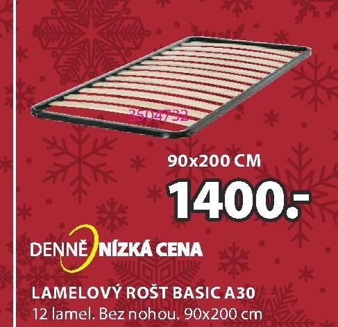 Lamelový rošt BASIC A30