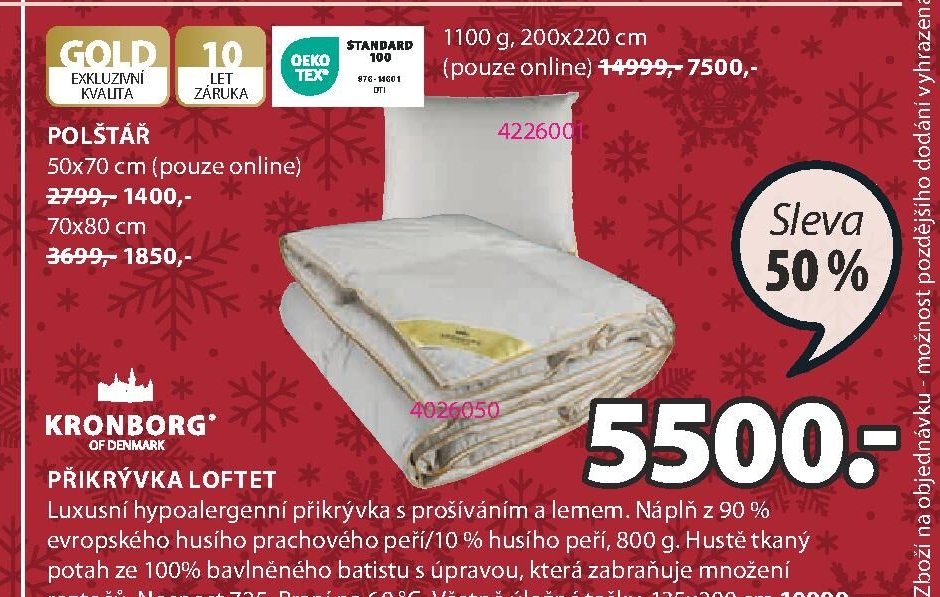 PŘIKRÝVKA LOFTET