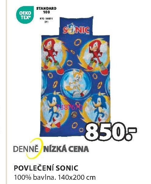 Povlečení SONIC