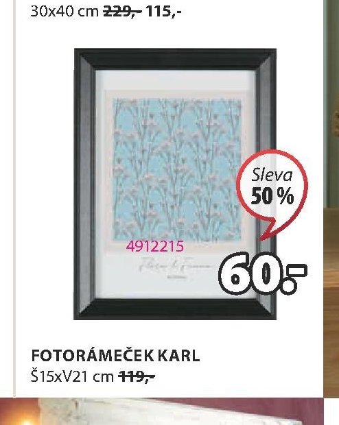 FOTORÁMEČEK KARL