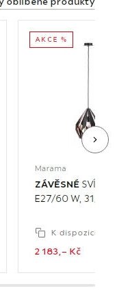 ZÁVĚSNÉ SVÍTIDLO E27/60 W, 31 cm