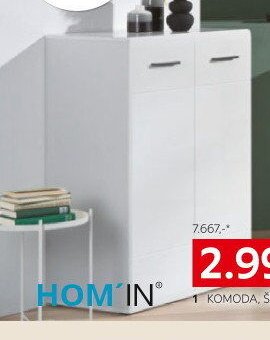 1 KOMODA, ŠÍŘKA CCA 75 CM