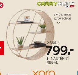 3 NÁSTĚNNÝ REGÁL