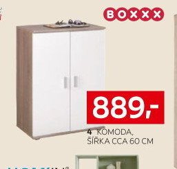 4 KOMODA, ŠÍŘKA CCA 60 CM