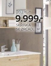 Skříňka se zrcadlem