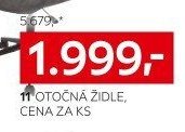 Otočná židle