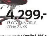 Otočná židle