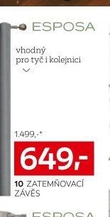 10 ZATEMŇOVACÍ ZÁVĚS