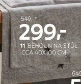 11 BĚHOUN NA STŮL, CCA 40X100 CM