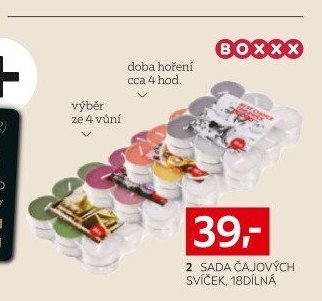 Sada čajových svíček, 18dílná