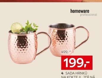 Sada hrnků na koktejl, 2dílná