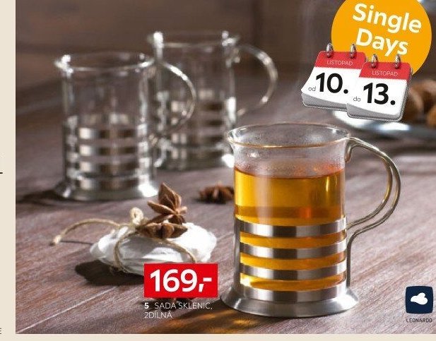 Sada sklenic, 2dílná