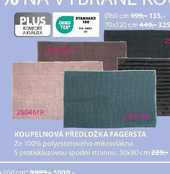 KOUPELNOVÁ PŘEDLOŽKA FAGERSTA