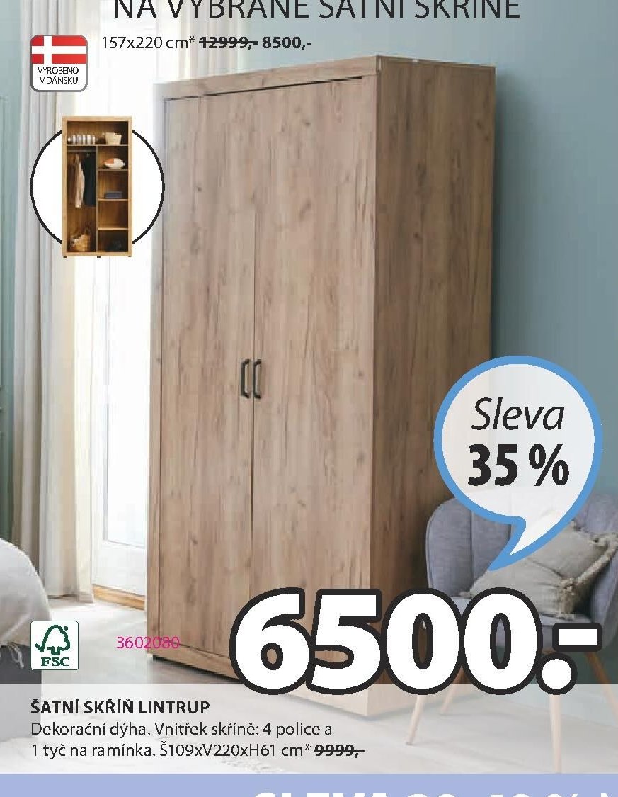 ŠATNÍ SKŘÍŇ LINTRUP