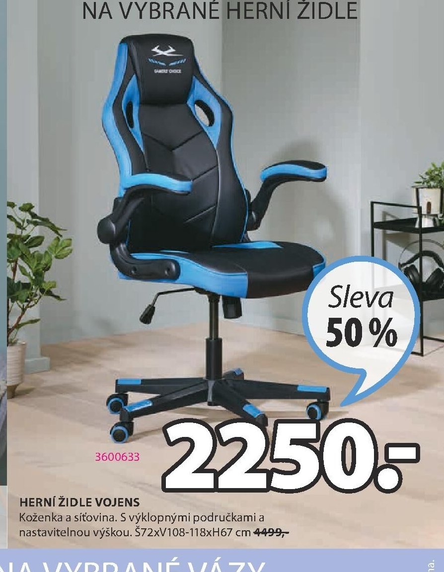 HERNÍ ŽIDLE VOJENS