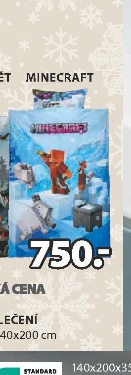 Dětské povlečení MINECRAFT
