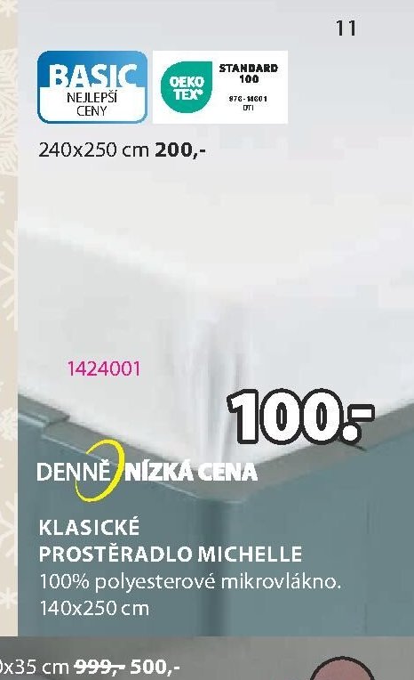 Prostěradlo MICHELLE