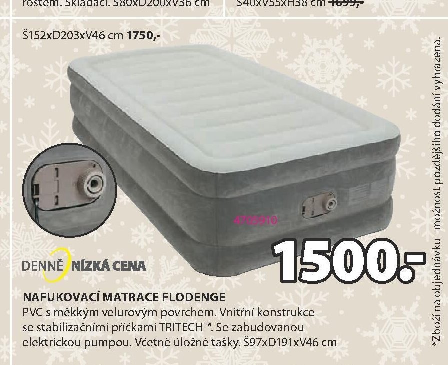 Nafukovací matrace FLODENGE